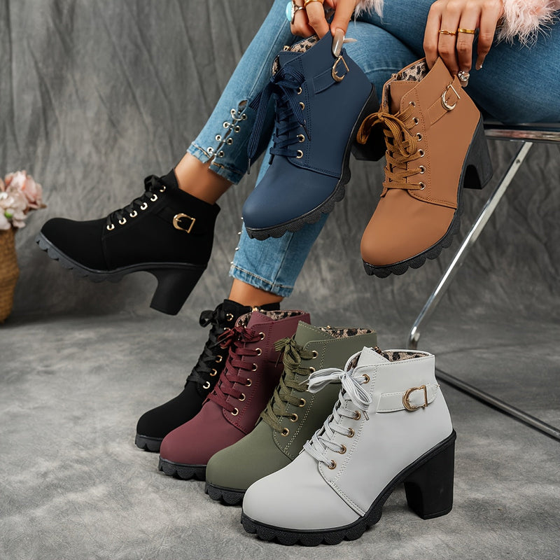 Sienna Mid-Heel Boots