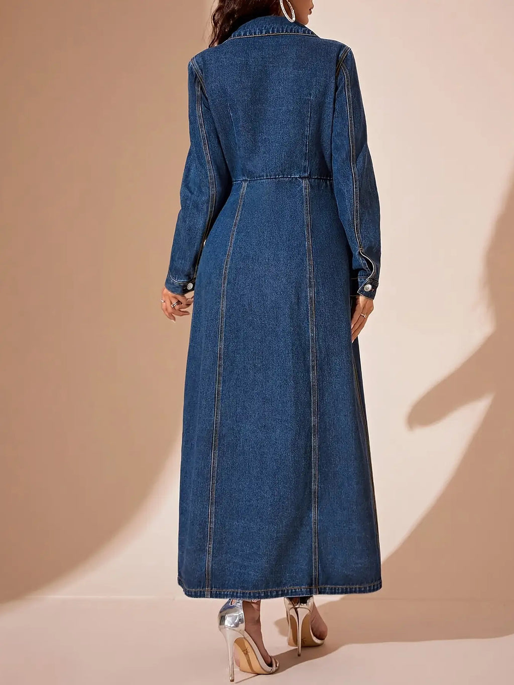 Elara Denim Dress