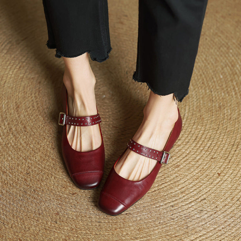 Elry Genuine Leather Shoes