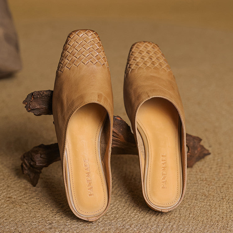 Dalvi Genuine Leather Mules