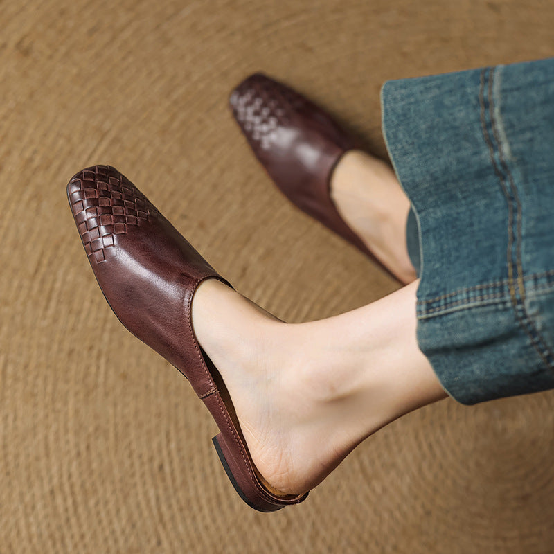 Dalvi Genuine Leather Mules