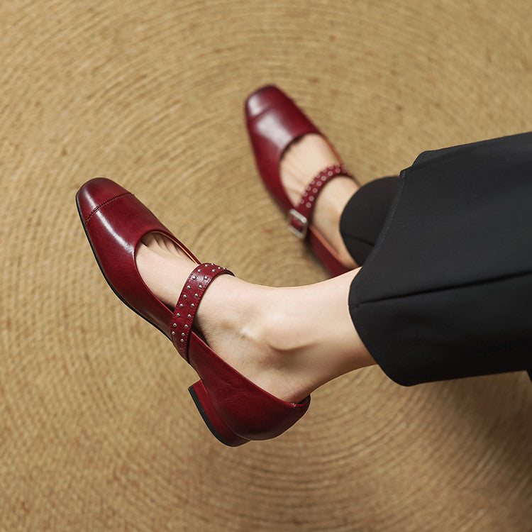 Elry Genuine Leather Shoes