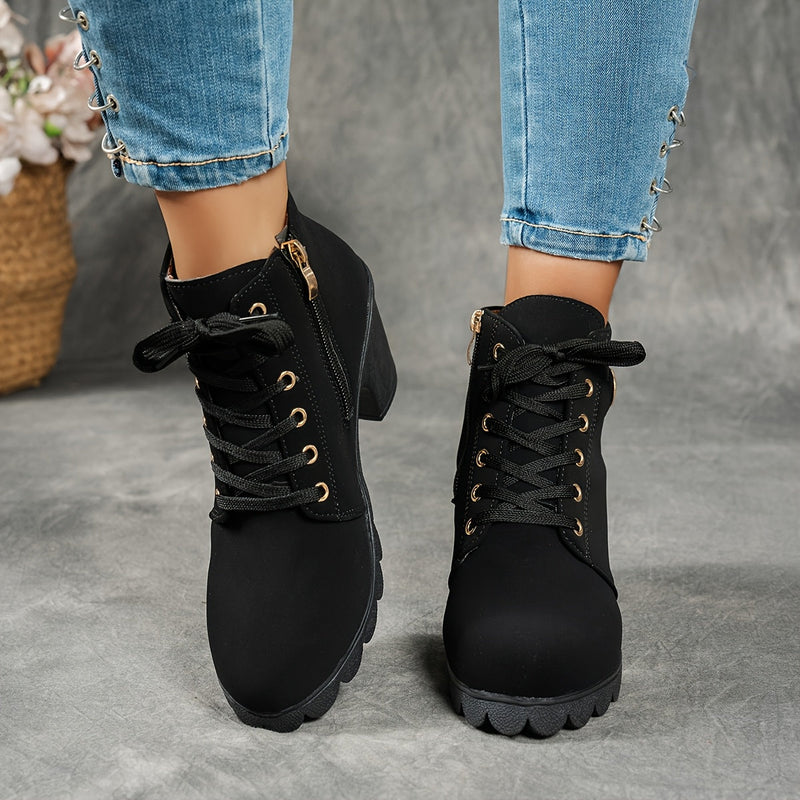 Sienna Mid-Heel Boots