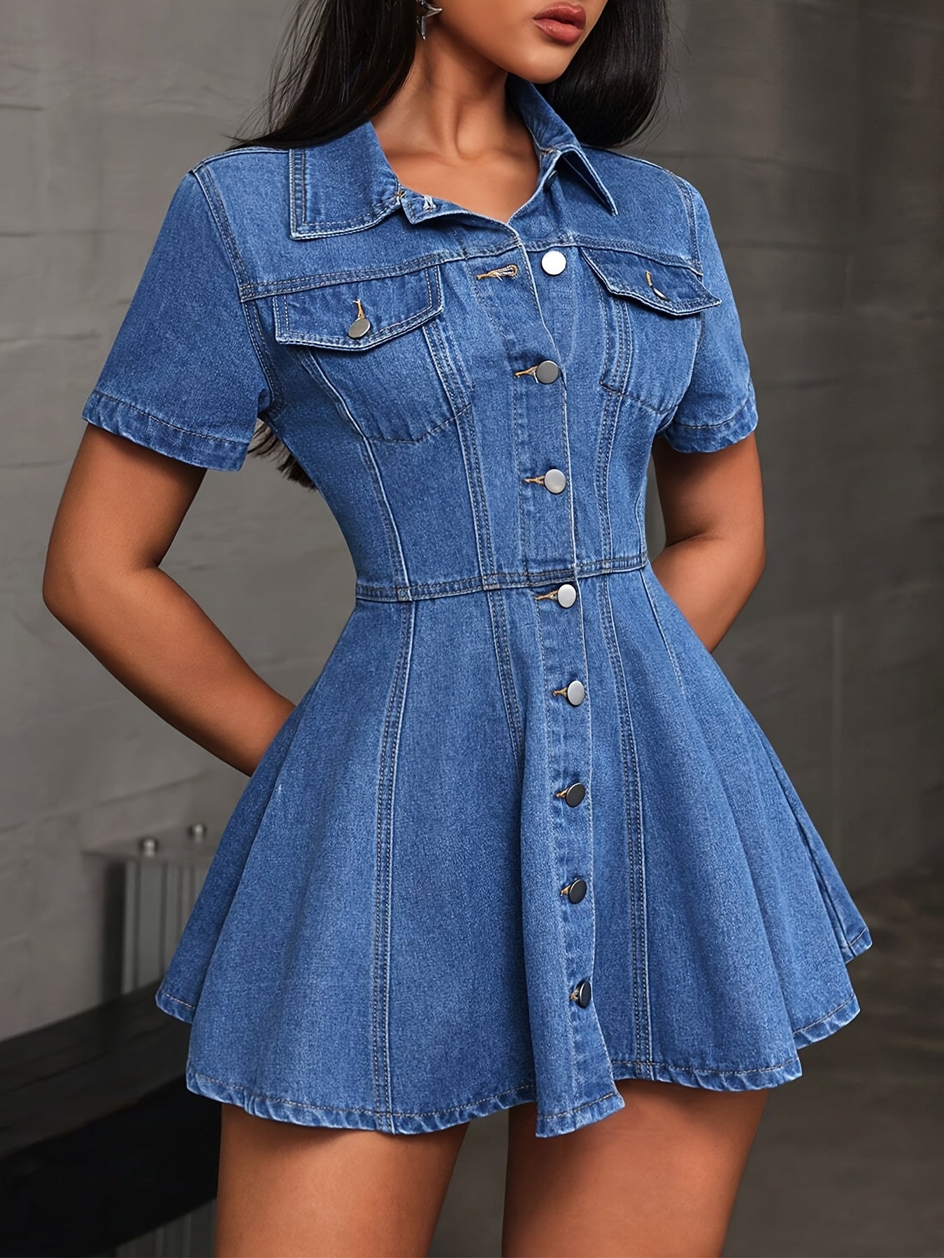 Ava Denim Mini