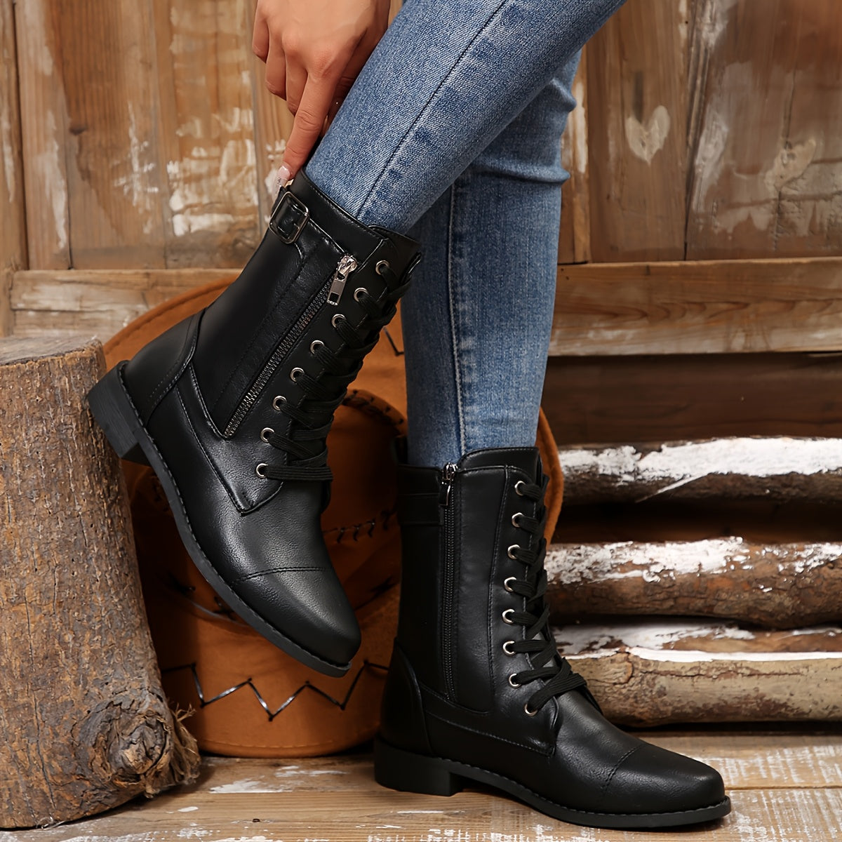 Chloe Mid-Calf Boots