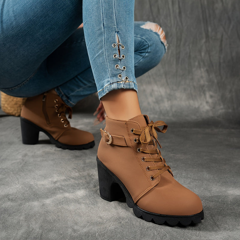 Sienna Mid-Heel Boots